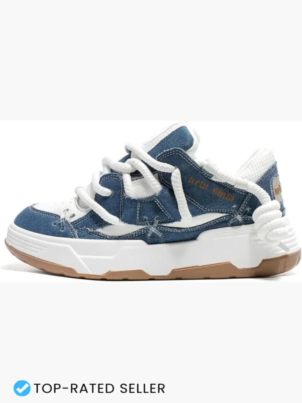 Chunky Platform Sneakers Y2K Unisex Dad Shoes 2 Inch Height Increase Lightweight